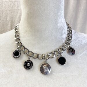 Guess thick Chain Charm Necklace